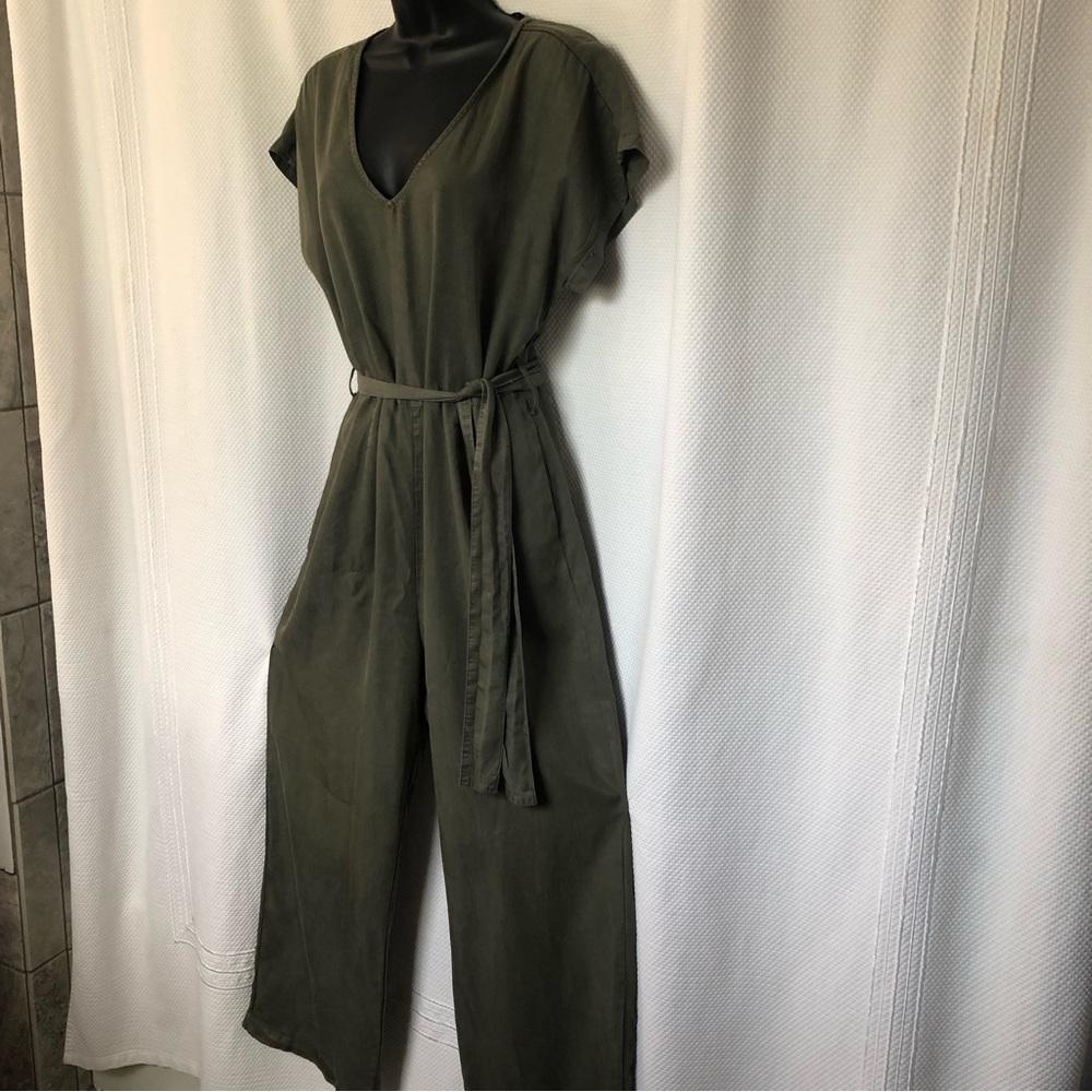Velvet Heart Army Green Jumpsuit S